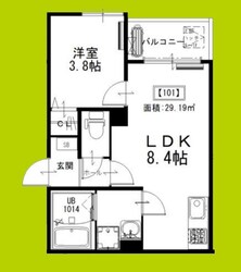 仮称）堺市東区南野田AP　B棟の物件間取画像